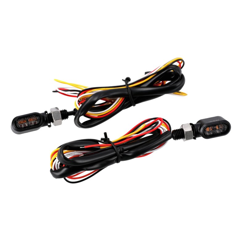 Set of 2 Mini LED "Little Bronx" Rear Turn Signal