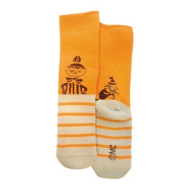 The Moomins House Car Brushed Socks border Little The Hattifatteners mmap1212r