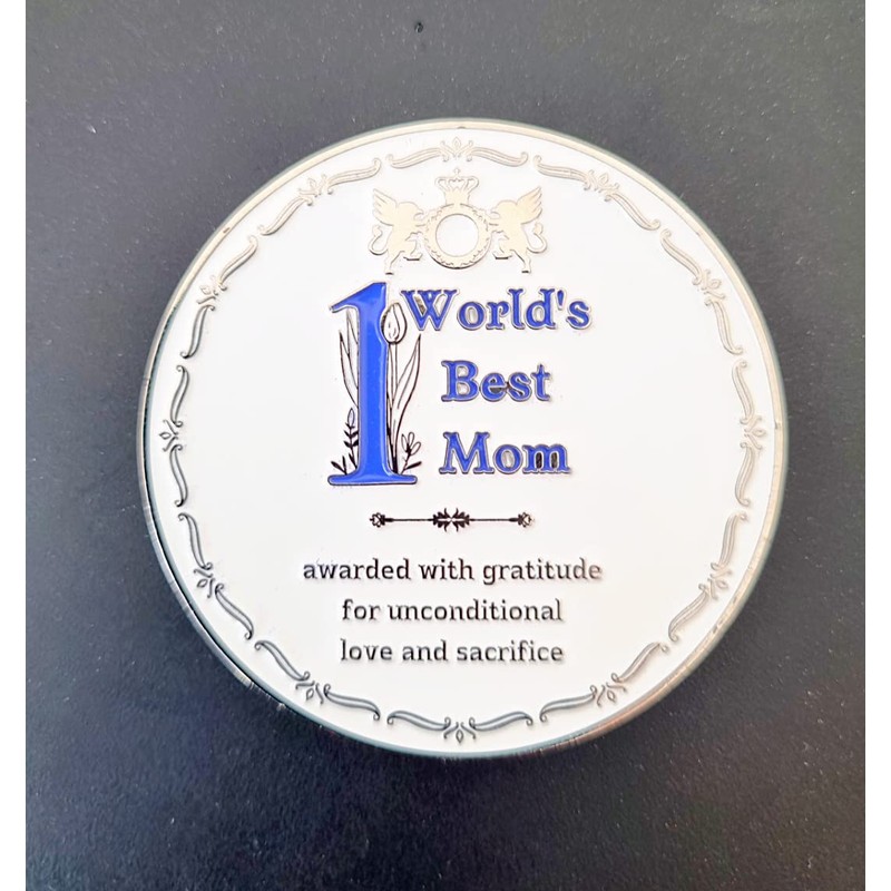 BIDICÄ Best Mother in the World recognition medal with box