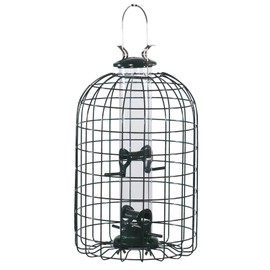 Audubon Squirrel Proof Caged Tube Type Bird Feeder Model NATUBE3