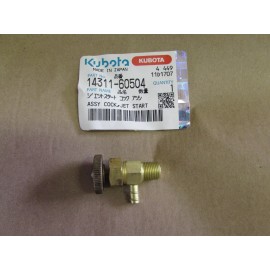 Kubota OEM GENUINE KUBOTA JET START COCK ASSEMBLY 14311-60504 14311-60500 14311-60580