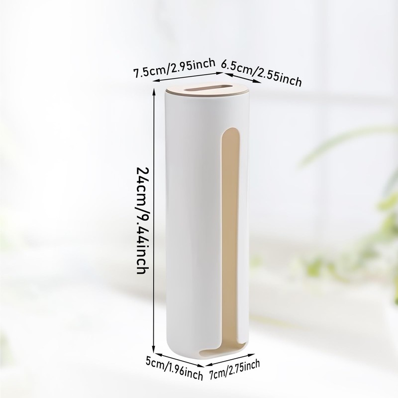 Futuhada Cotton Pads Storage, Wall Mounted Cotton Pad Dispenser with