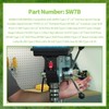 Thaekuns SW7B On-Off Toggle Switch 2 Prong for Table Saws