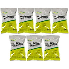 RESCUE! Yellowjacket Attractant Cartridge (10 Week Supply) – for RESCUE! Reusable Yellowjacket Traps - (7 Pack)