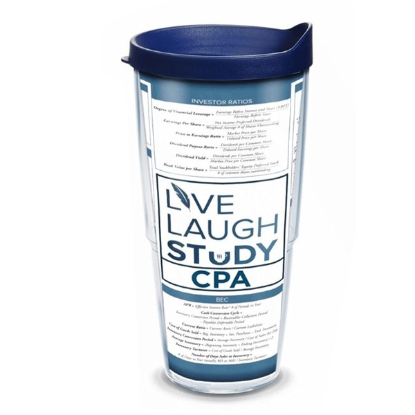 Festus Trading Company Clear Insulated Tumbler with CPA Formulas |