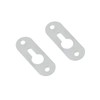 Geesatis 50 pcs Keyhole Hangers Heavy Duty Single Hole Hanging