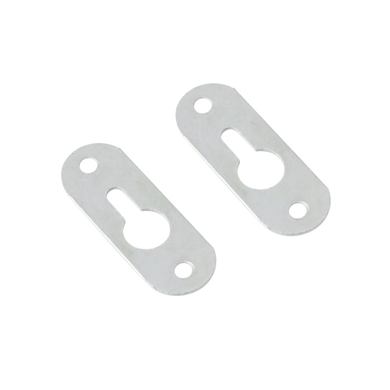 Geesatis 50 pcs Keyhole Hangers Heavy Duty Single Hole Hanging