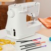 12pcs Mini Sewing Machine Cleaning Brushes, 3 Styles Silicone Bristle