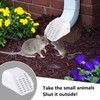 pocezo Gutter Downspout Extension Accessory，Gutter Downspout Extensions for 3"×4"，Drainage Grille