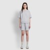 JAJU [JAJU] Women's Sweat Half Pants_Melange Grey