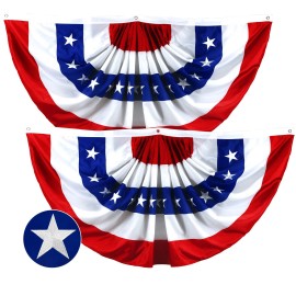 UD_Fan Flag 1.5x3FT 2-Pack Embroidered Polyester By G128