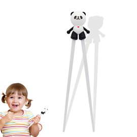 Children's Chopsticks, ESS Chopsticks for Children, Panda Chopsticks for Children, Sushi Sticks, Reusable Non-Slip Chopsticks, Training Sticks, Cute Panda Shape, Suitable for Children