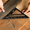 Mr. Pen- Metal Square Ruler, 7 Inch, Aluminum Rafter Square,