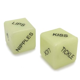 EDEN H Dice, Set of 2, Love Dice, Game, Funny Stimulation, Change of Mood, Humor [E543R]