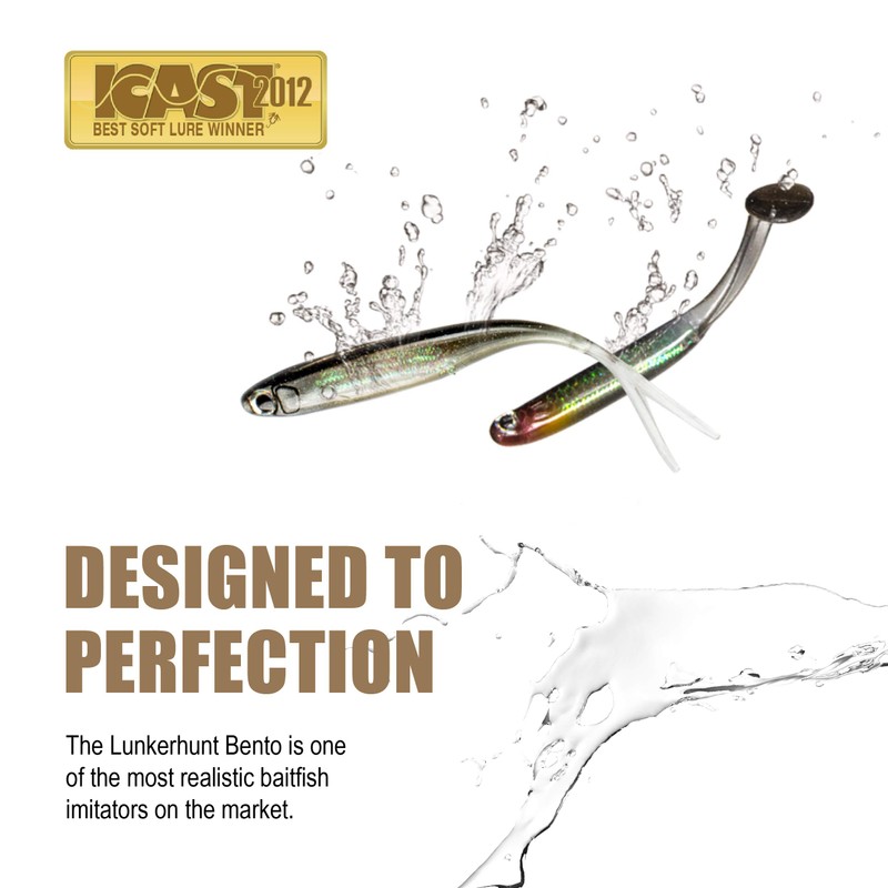 Lunkerhunt Bento Series Dace Style 4.5 Inch Bait LHPB401-X