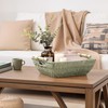 StorageWorks Extra Large Wicker Storage Basket for Organizing with Wooden