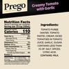 Prego Creamy Tomato Pasta Sauce With Garlic, 24 oz Jar