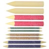 EXCEART 10Pcs Blending Stumps Drawing Tools Rice Paper Colorful Art
