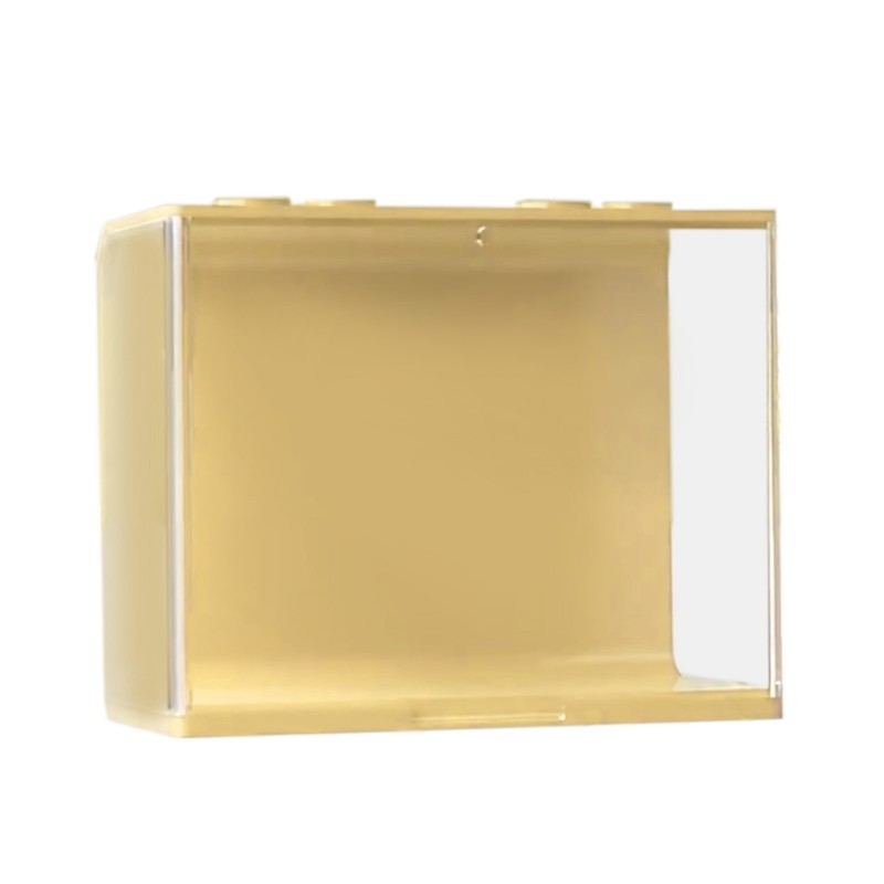 Doll Display Case ABS Transparent Stackable Clear Display Box Toy