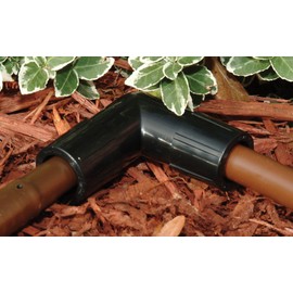 Rain Bird EZFITE/2PS Drip Irrigation Easy Fit Universal 1/2" Elbow, Fits All 1/2" and 5/8" Tubing, 2-Pack