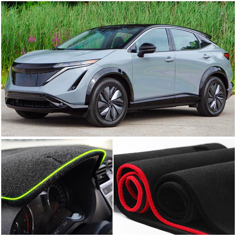 KEEGTBOX Dash Mat Cover Interior Dashboard Protector pad Compatible with