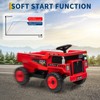 GarveeLife 12V Kids Ride on Dump Truck with Remote Control,