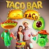 KatchOn, Huge 13 Pcs Taco Bar Decorations - Fiesta Party