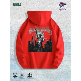 Saints Studios 2025 Graphic Hoodie 100% Cotton US Warehouse 7 ColorsColor: Red, Size: S
