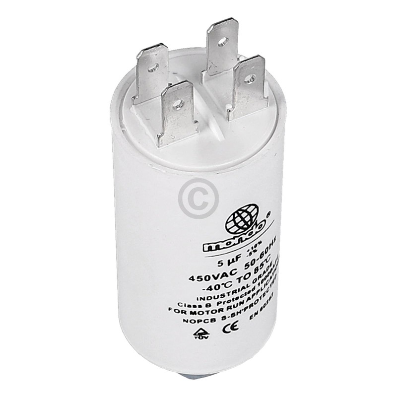 VIOKS Starting Capacitor Motor 5µF 450V Universal Capacitor CBB60 Motor