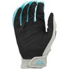 Fly Racing 2023 Adult F-16 Gloves (Light Grey/Sky Blue, X-Small)