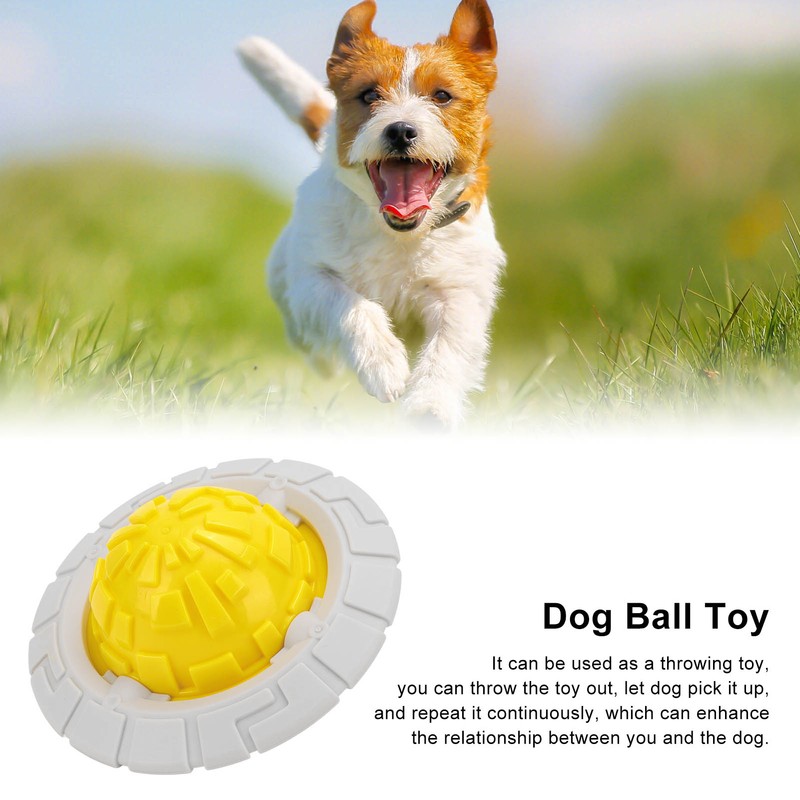 Dog Ball Toy Bite Resistant Interactive Pet Dog Tooth Cleaning