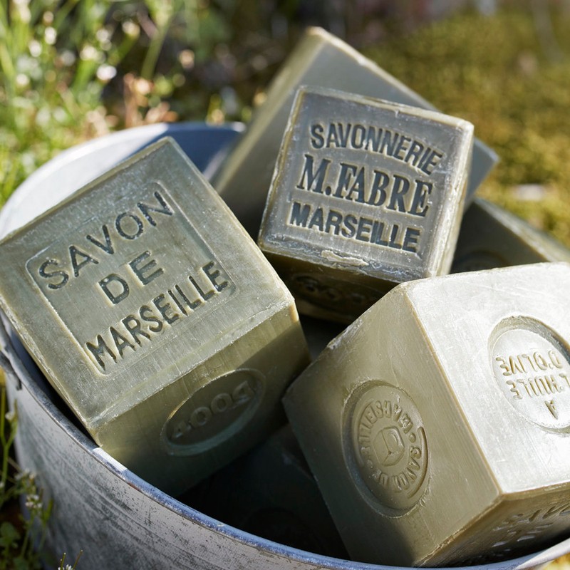 Marius Fabre Marseille Olive Soap Cube Soap (400g) / 마리우스파브르