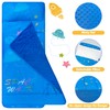 Toddler Nap Mat Kids Sleeping Mat with Removable Pillow 51"x20"