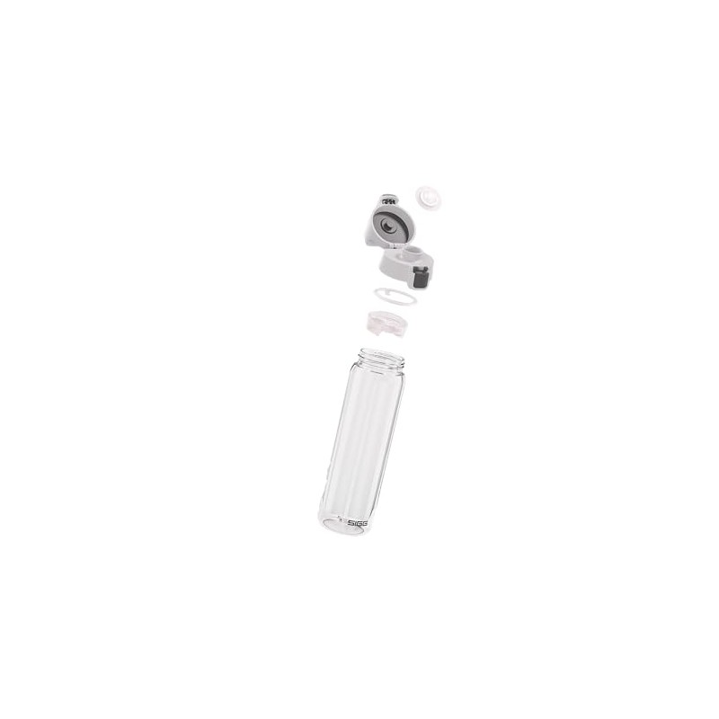 Sig 50442 My Planet Anthracite Outdoor Water Bottle, Total Clear