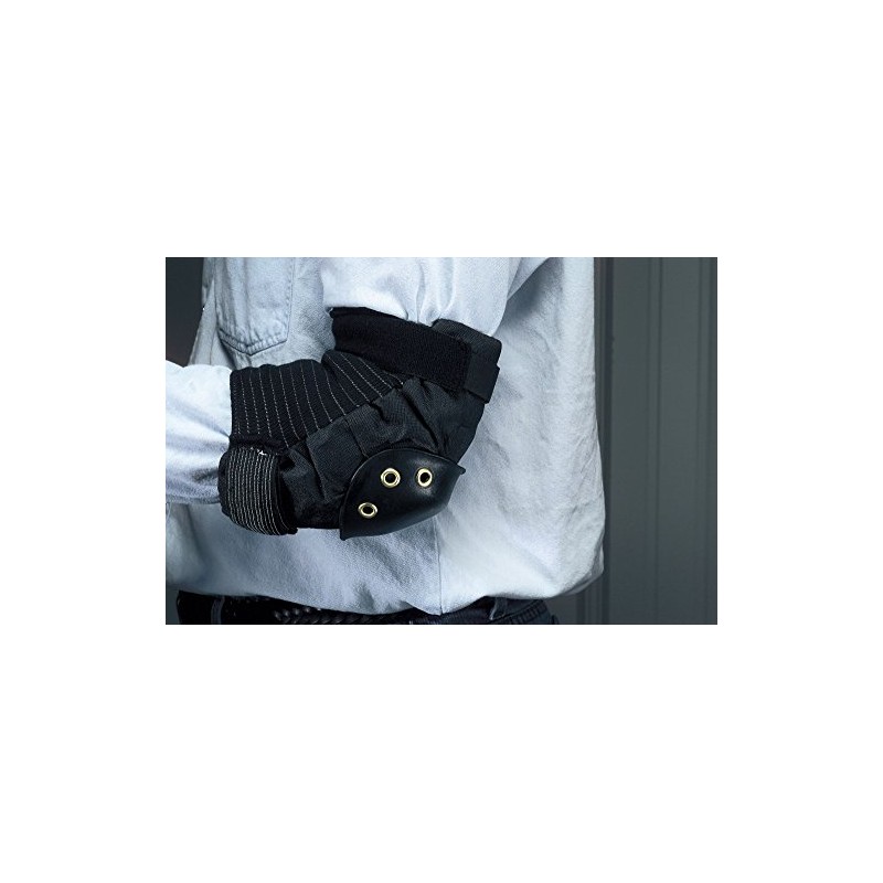 Allegro-7104 Elbow Pads, Hard, Nylon, Foam, Univ, PR, One size,Black