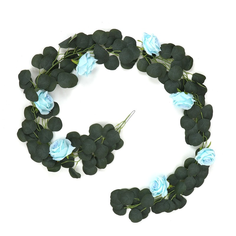 Fake Garland Artificial Silk Hanging Vivid Multifunctional Flower Vines for