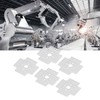 5pcs Hole Pattern Brackets Aluminum Alloy Holes Grid Plates for