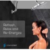 Sparkpod Large 10" Rain Shower Head Rainfall Shower with High