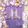 Sparkly Sequin Backdrop Curtain 4 Pcs 2ftx8ft Wedding Party Backdrop