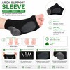 Arch Support Sleeves for Women – Cushioned Gel Pad Foot