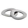 Spring washers shape B, corrugated, according to DIN 137, stainless