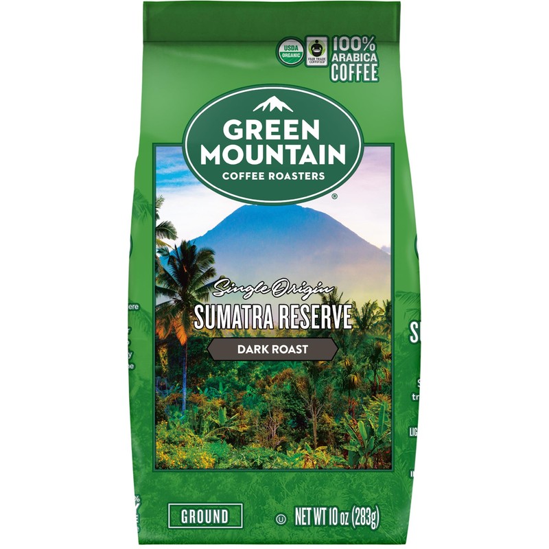 Green Mountain Coffee Roasters, Fair Trade Certified™ Organic, Sumatra Reserve,