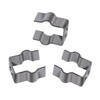 XTPTFABS Stainless Steel Vacuum Side Brush Mount Clips Compatible with