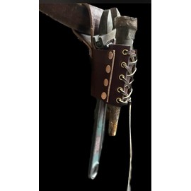 Bull Pin Wrench Holder Leather Tool Holder