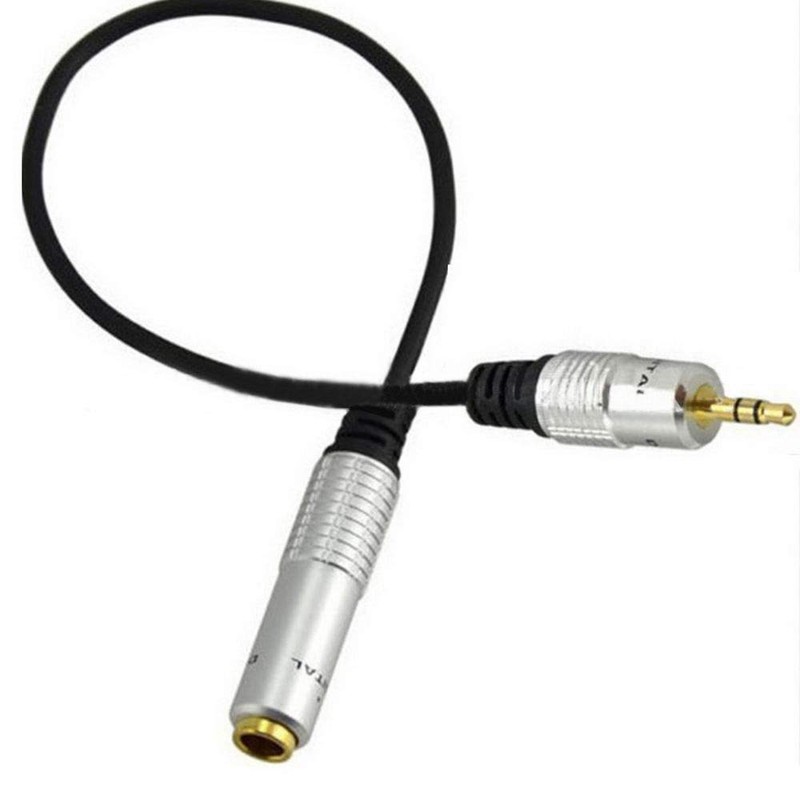 AKNPMHT Audio Converter Cable 6.35MM Mono Standard Plug Male to