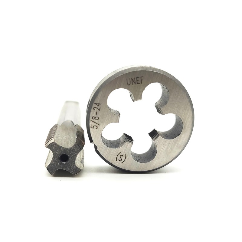 AtticZone 5/8"-24 UNEF Tap and Die, 5/8 x 24 UNEF