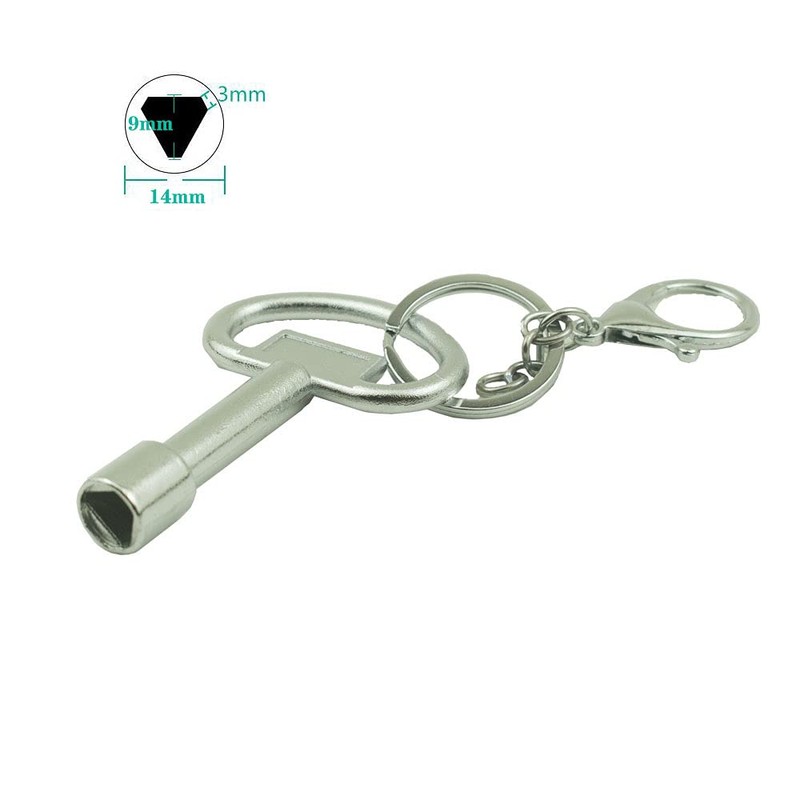 Triangle Key Garbage can, Triangle Key Key Utility Key Gas-Electric