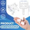 Vercraft 2 Pcs Vertical Blind Wand Control Replacement Repair Accessories
