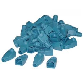 iMBAPrice RJ45 Blue Ethernet Strain Relief Boots (Pack of 100)
