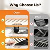 Volminex Sink Corner Drying Rack - Foldable Triangular Sink Sponge